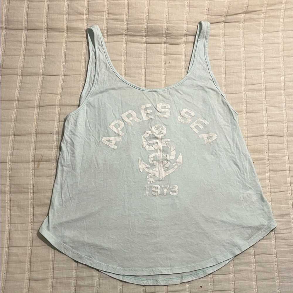 Billabong Light Blue Apres Sea Tank Top